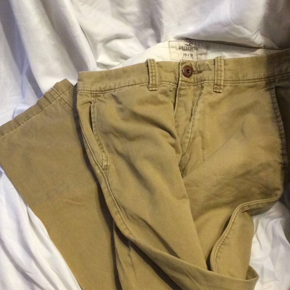 Tan Hollister Khakis